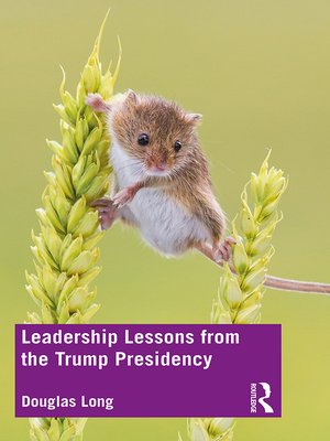 cover image of Leadership Lessons from the Trump Presidency